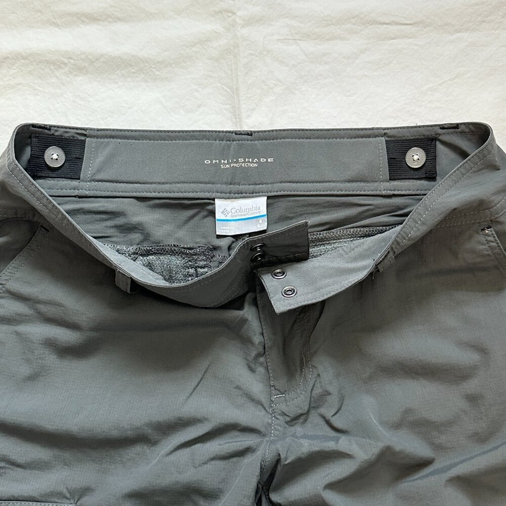 Columbia 8 Women's Hiking Shorts Quick Dry Omni-Shade Pockets Mid-Rise - Picture 4 of 7